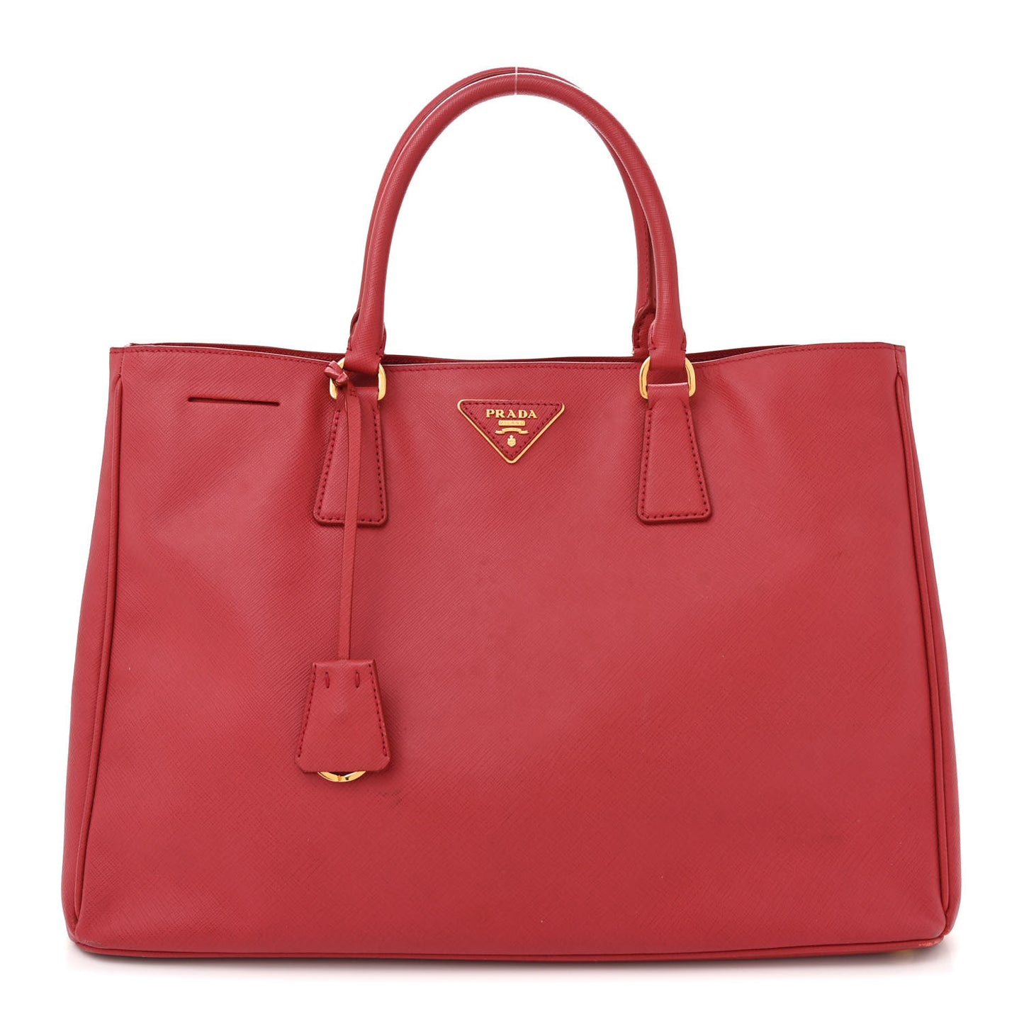 Saffiano Lux Large Tote Fuoco