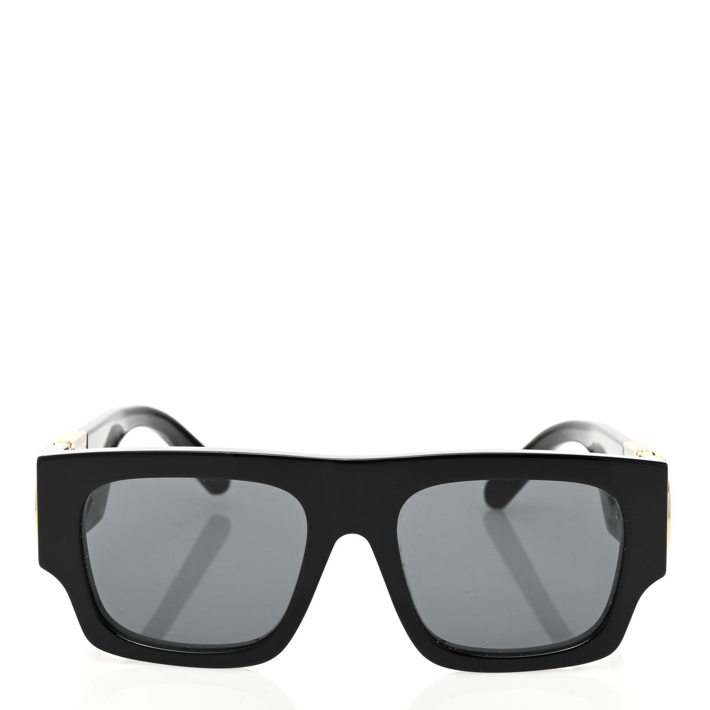 Acetate LV Link Square Sunglasses Z1478E Black