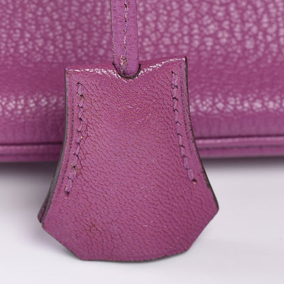 Hermes Chevre Mysore Birkin 25 Cyclamen 22 of 43