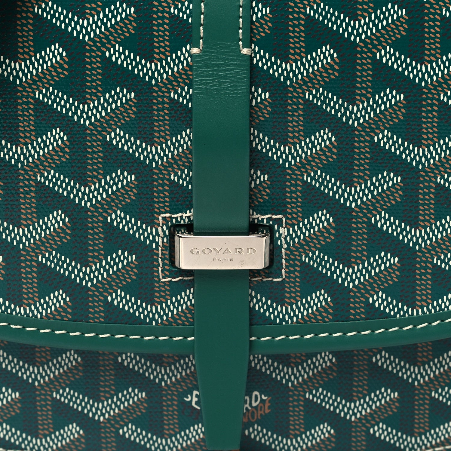 Goyard Goyardine Belvedere II PM Messenger Bag Green 7 of 10