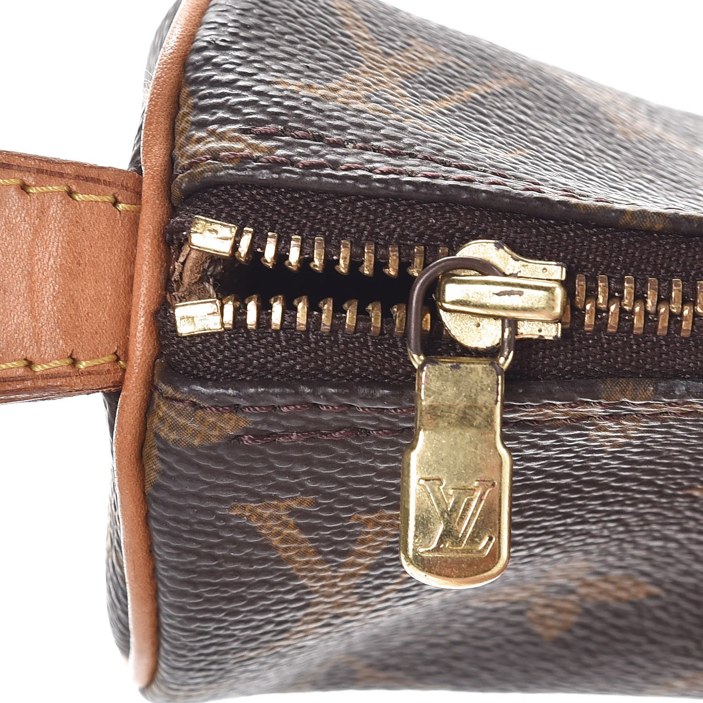 Monogram Trousse Ronde 20 Makeup Case