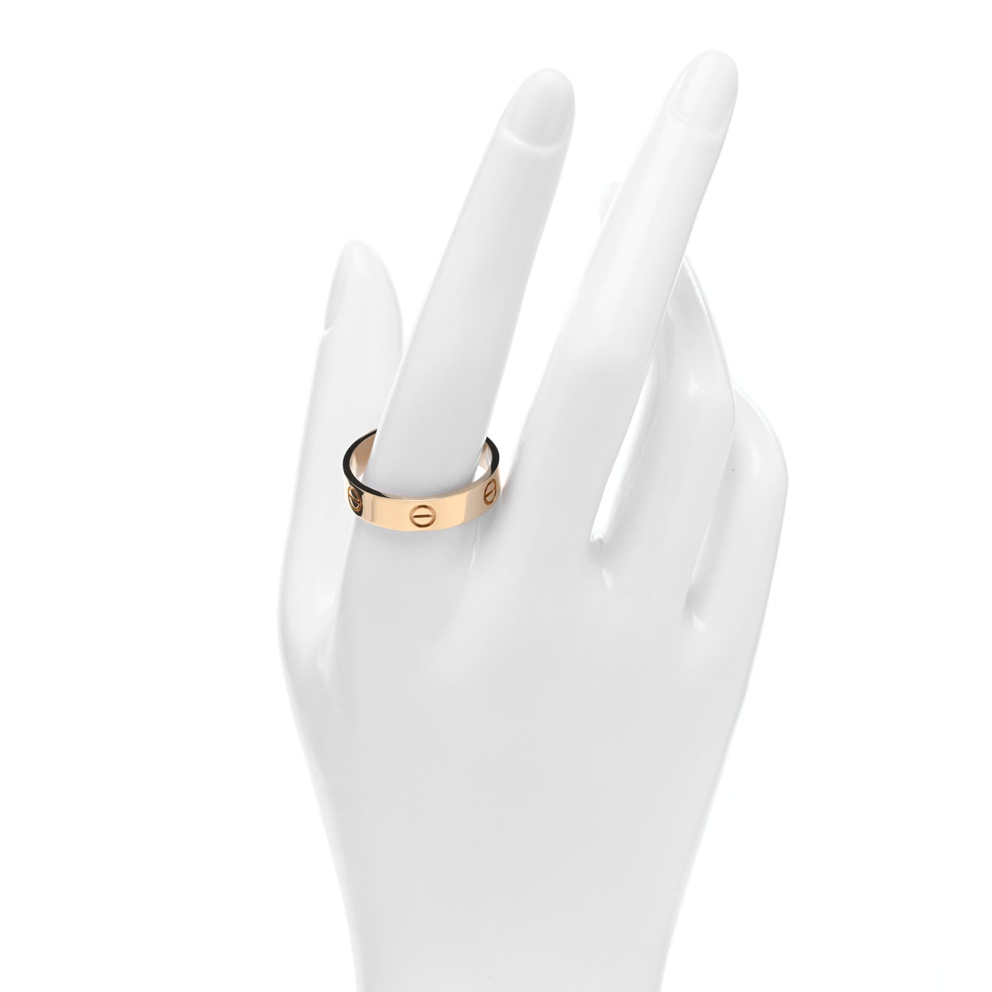 18K Yellow Gold 5.5mm LOVE Ring 67 11.75