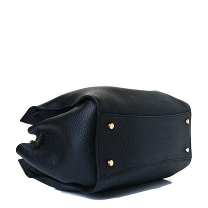 Mulberry Heavy Grain Iris Tote Midnight Black 4 of 5