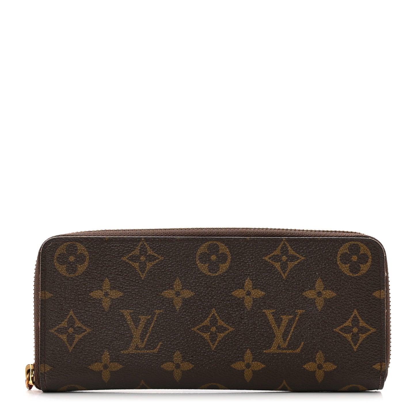 Monogram Clemence Wallet Fuchsia