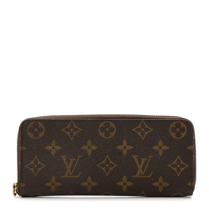 Louis Vuitton Monogram Clemence Wallet Fuchsia 1 of 8