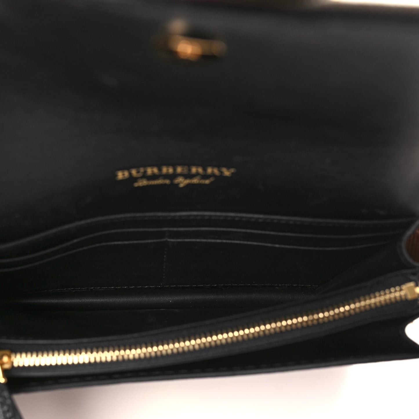 House Check Bridle Calfskin Small Madison Buckle Bag Tan