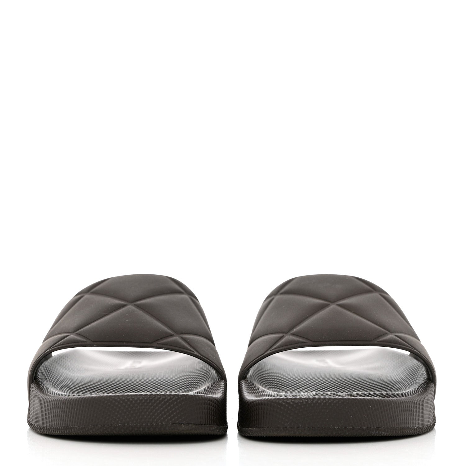 Bottega Veneta Rubber The Slider Sandals 37 Fondente 2 of 10