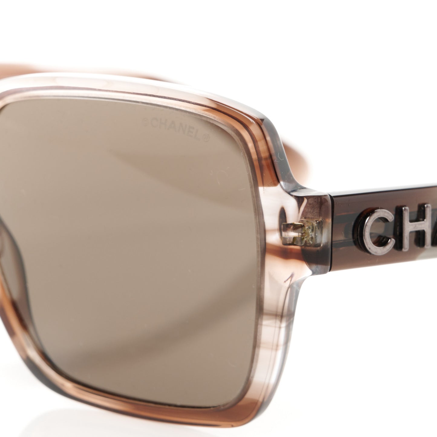 Acetate Square Sunglasses 5408-A Brown