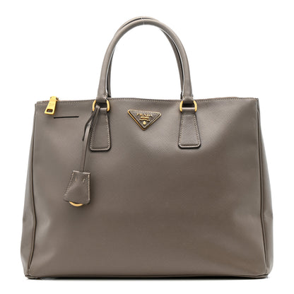 Prada Saffiano Lux Large Galleria Double Zip Tote Argilla 1 of 18