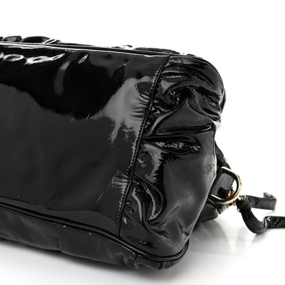 Gucci Patent Large Hysteria Top Handle Bag Black 10 of 10