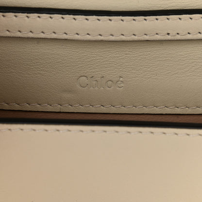 Chloe Calfskin Small Nile Bracelet Minaudiere Bag Off White 6 of 9