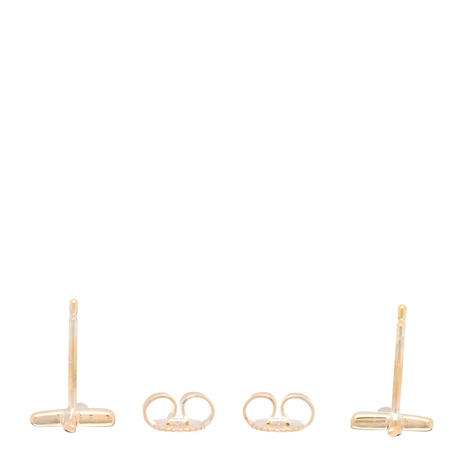 Tiffany 18K Rose Gold Mini Paloma's Graffiti X Earrings 3 of 4