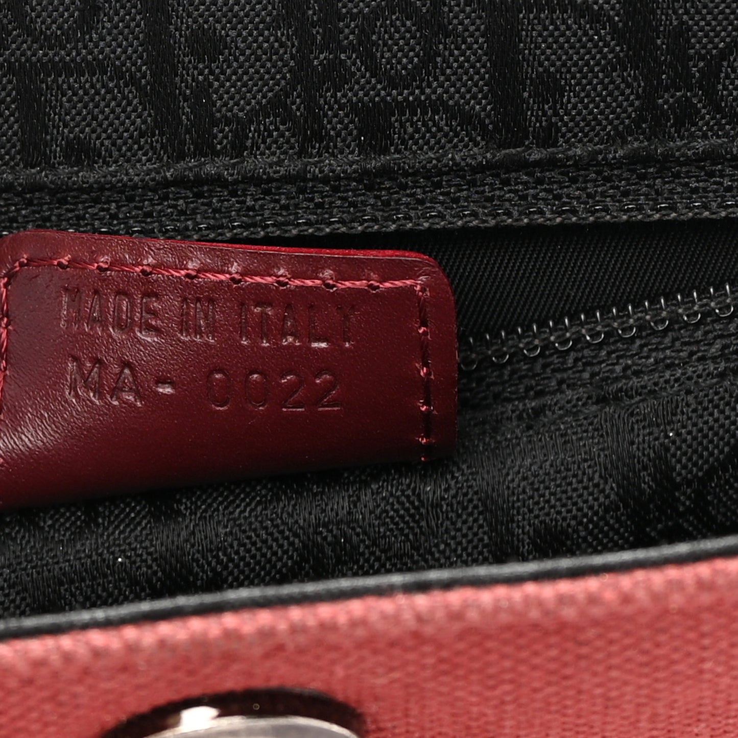 Canvas Calfskin Street Chic Columbus Ave Burgundy