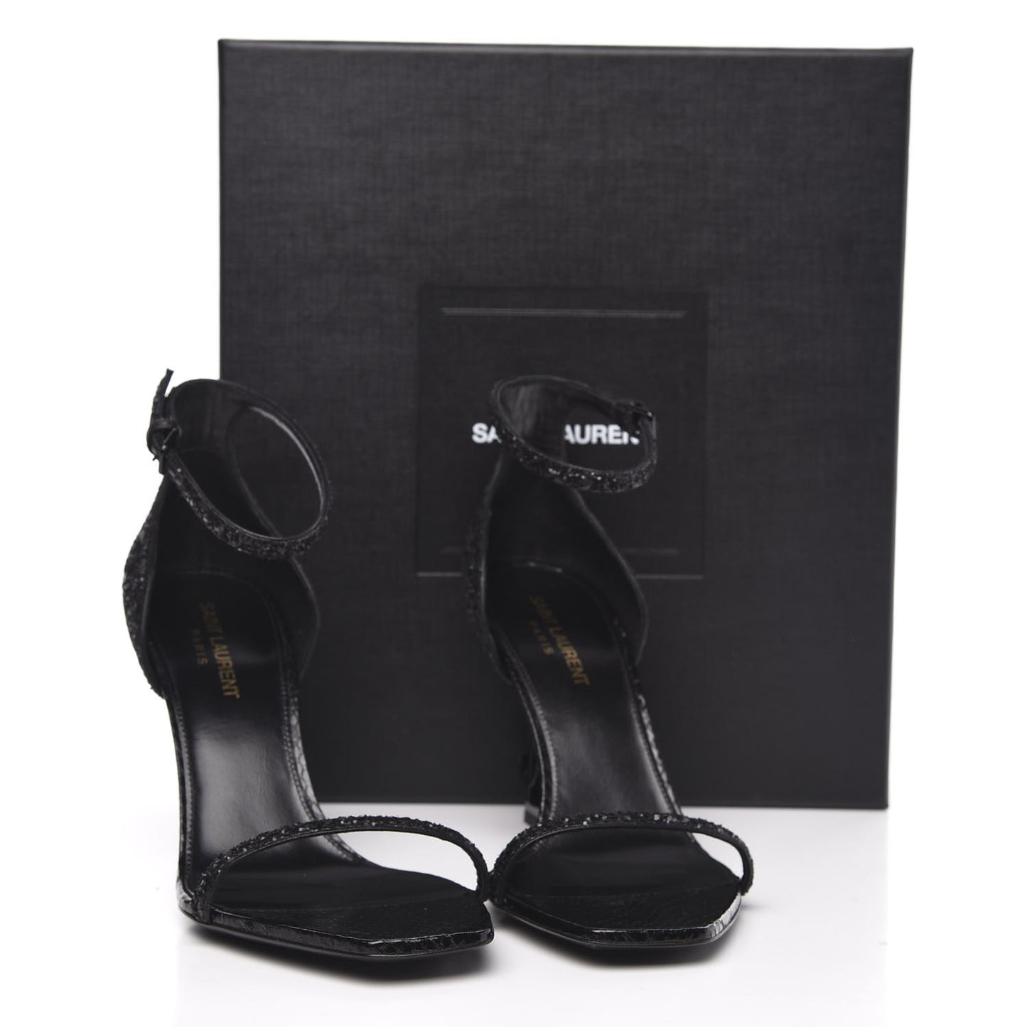 Glitter Opyum Sandals 38.5 Black