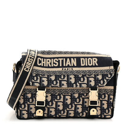 Christian Dior Oblique Small Diorcamp Messenger Blue 1 of 12