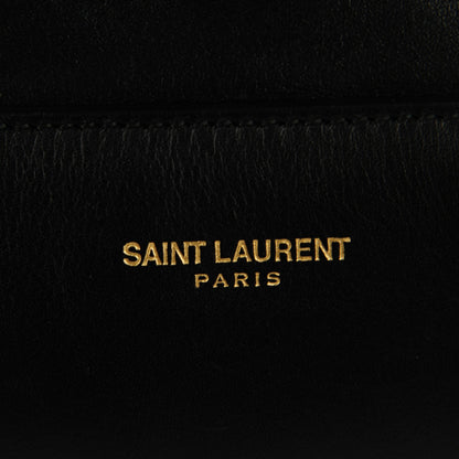 Saint Laurent Calfskin Classic Duffle 3 Black 6 of 8