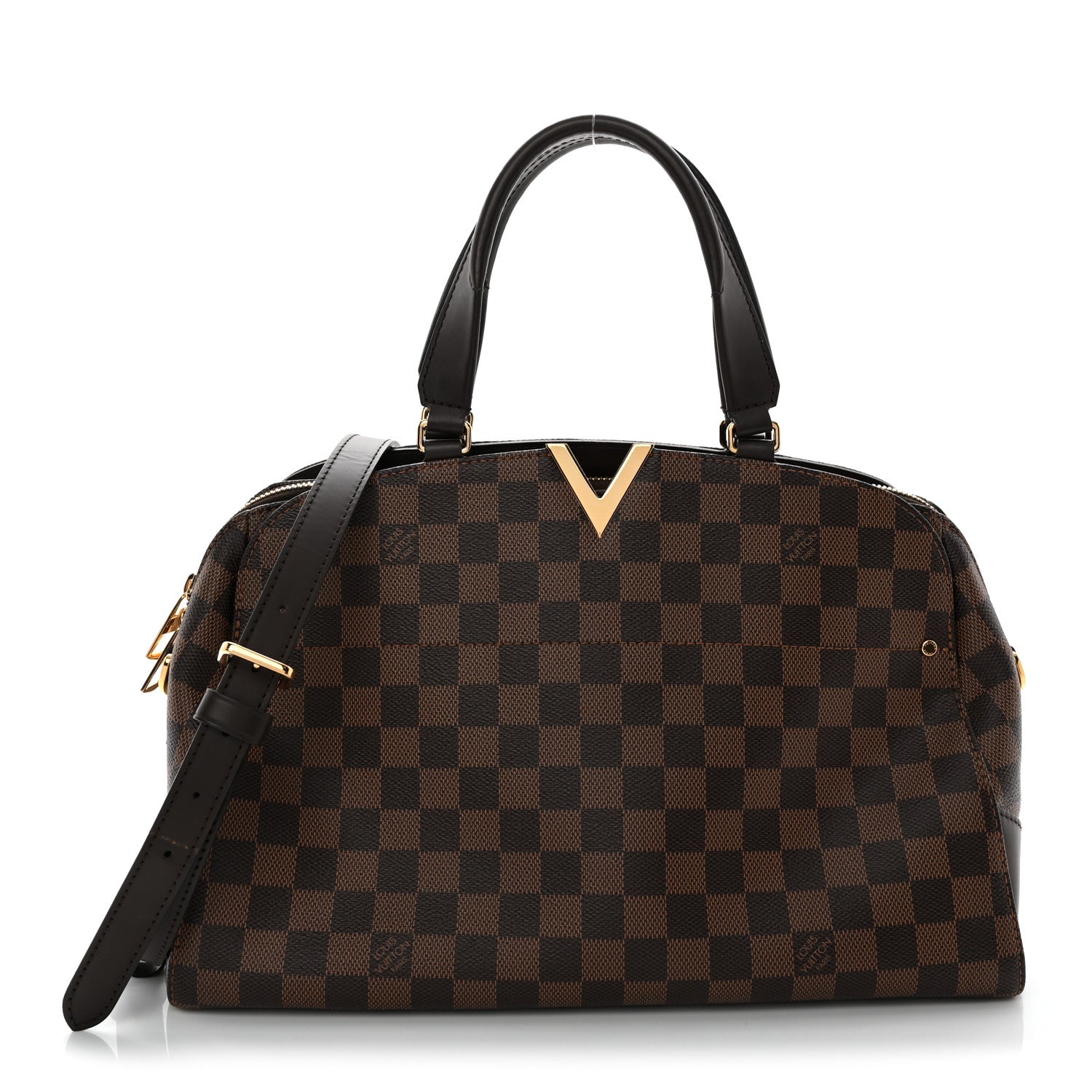 Louis Vuitton Damier Ebene Kensington Bowling Bag 1 of 12