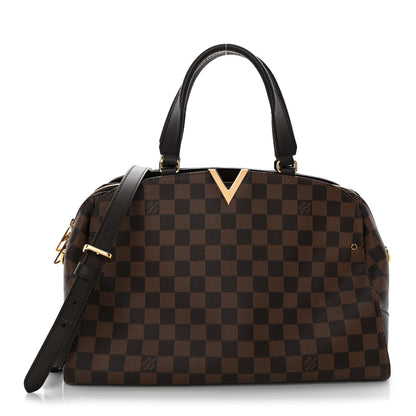 Louis Vuitton Damier Ebene Kensington Bowling Bag 1 of 12