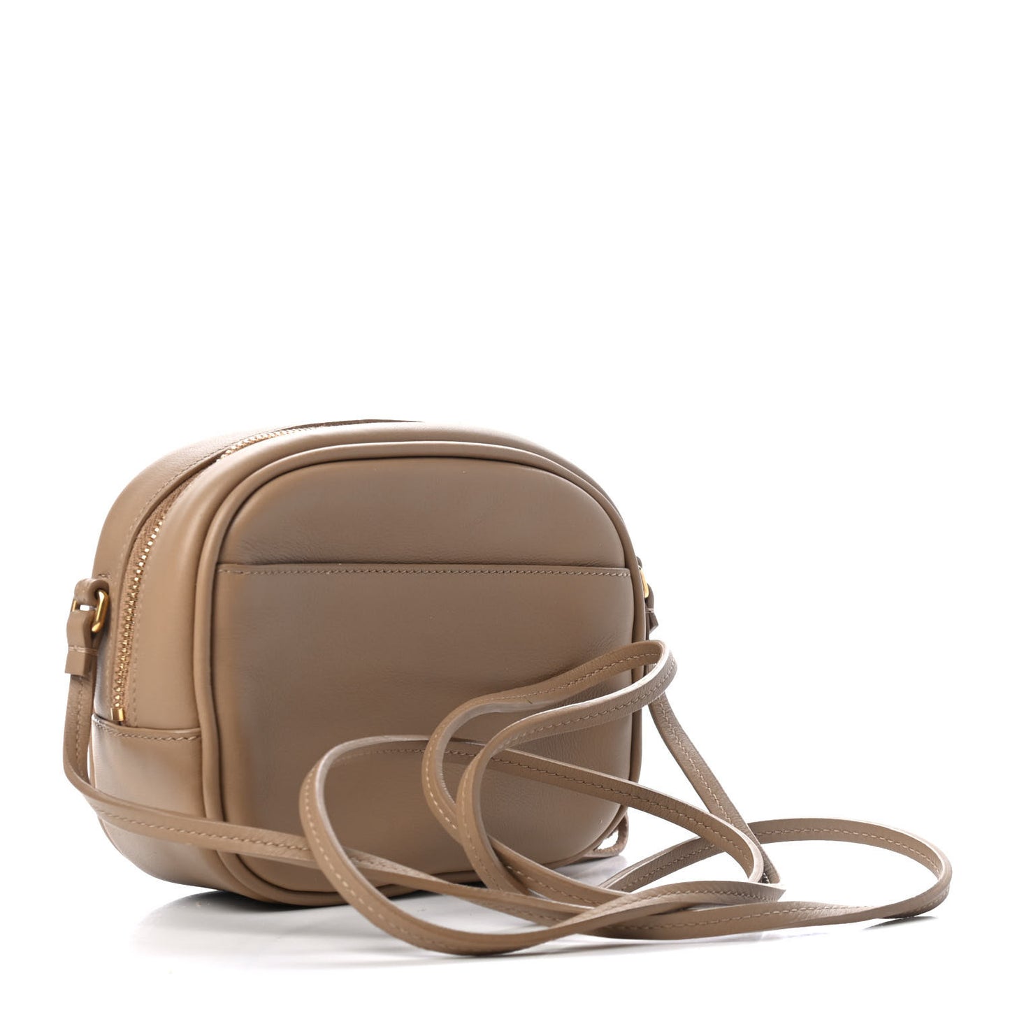 Nappa Monogram Blogger Bag Deep Beige