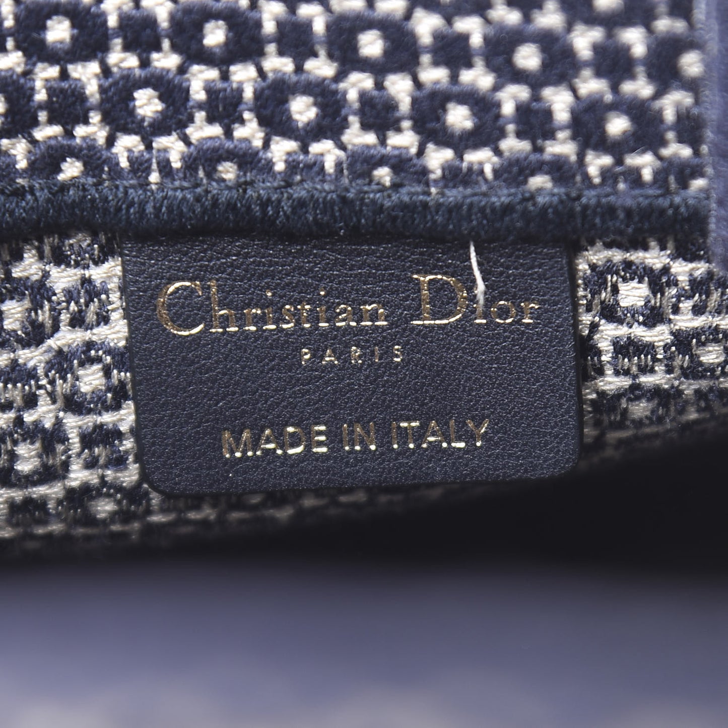 Canvas Embroidered Vertical L'Etoile Book Tote