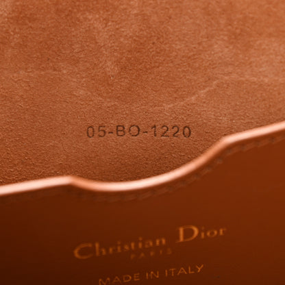 Christian Dior Box Calfskin Large Bobby Flap Dark Tan 7 of 8