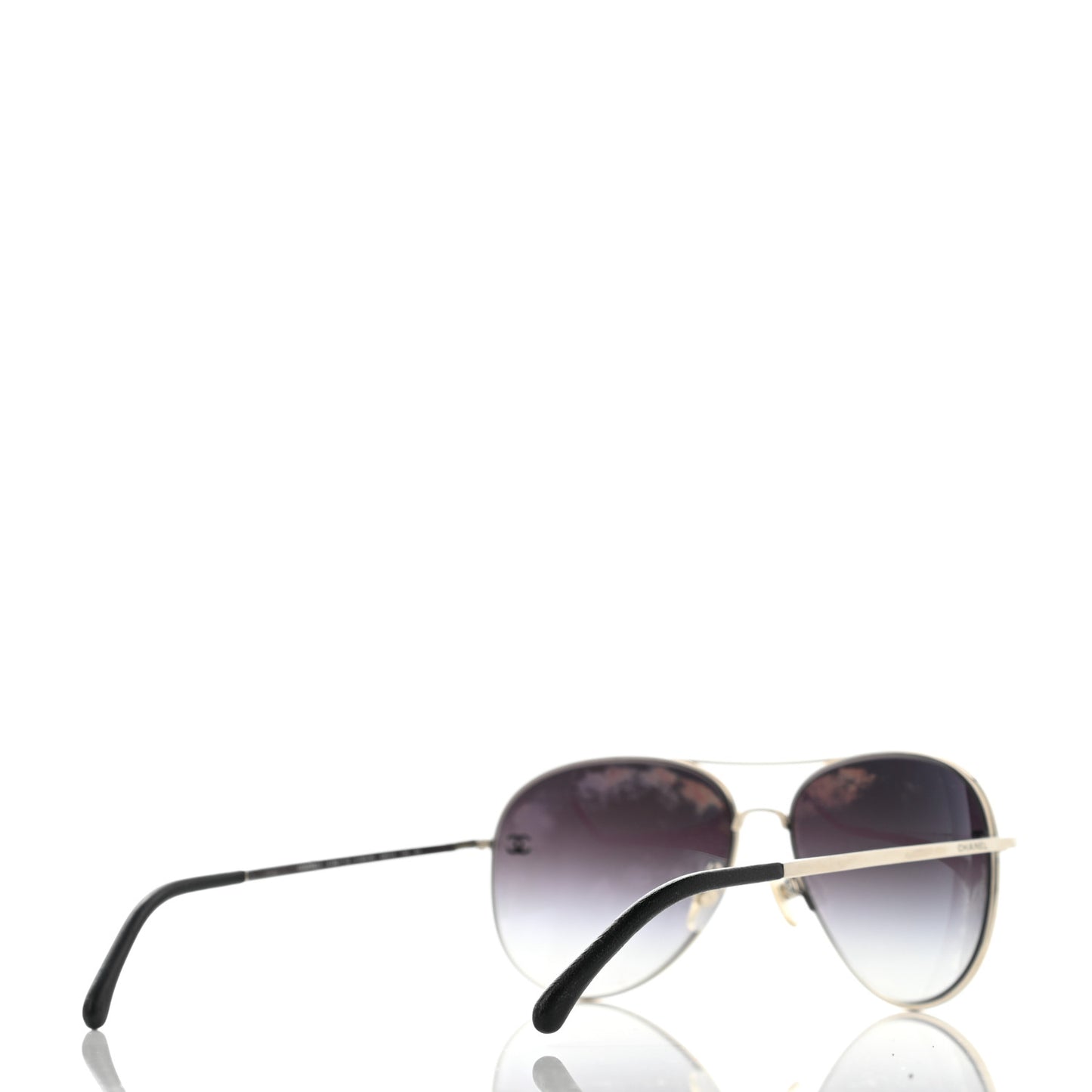 Metal Aviator CC Sunglasses 4189-T-Q Gold