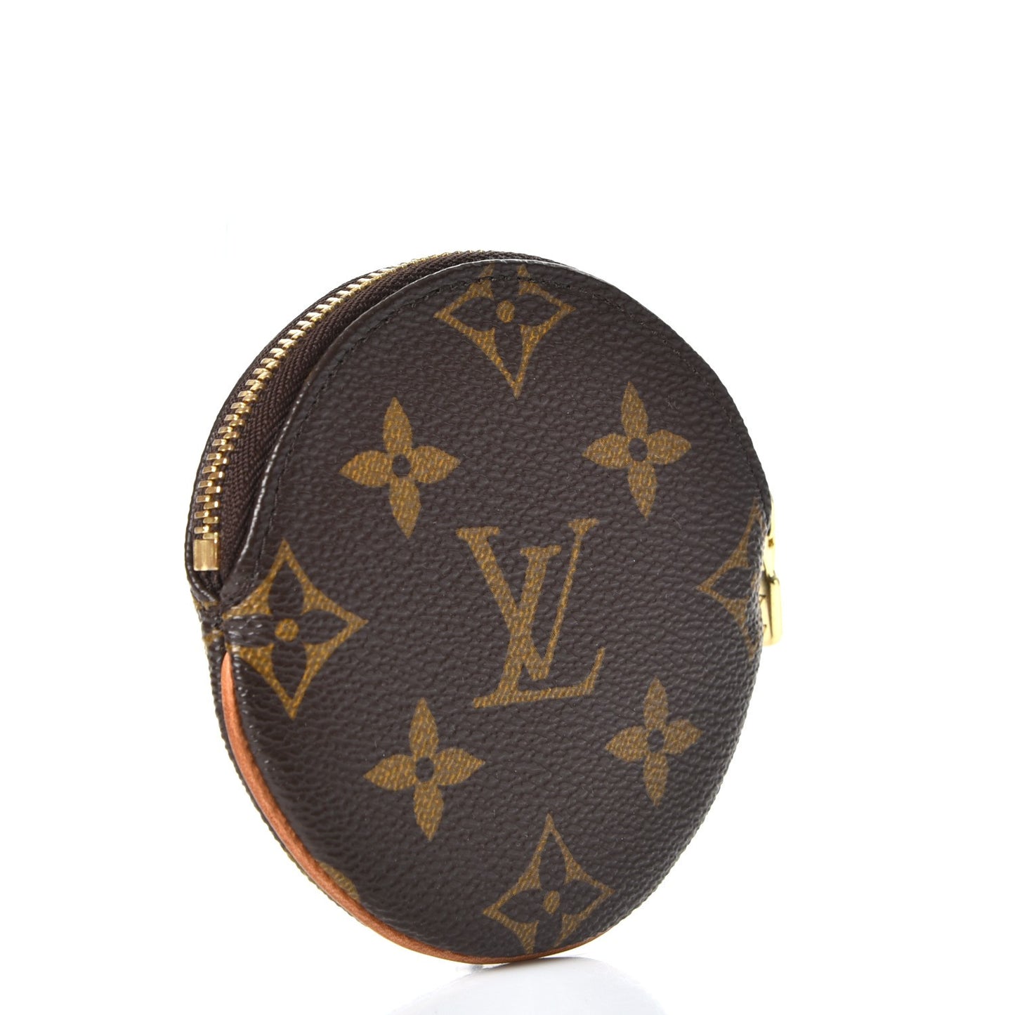 Monogram Round Coin Purse
