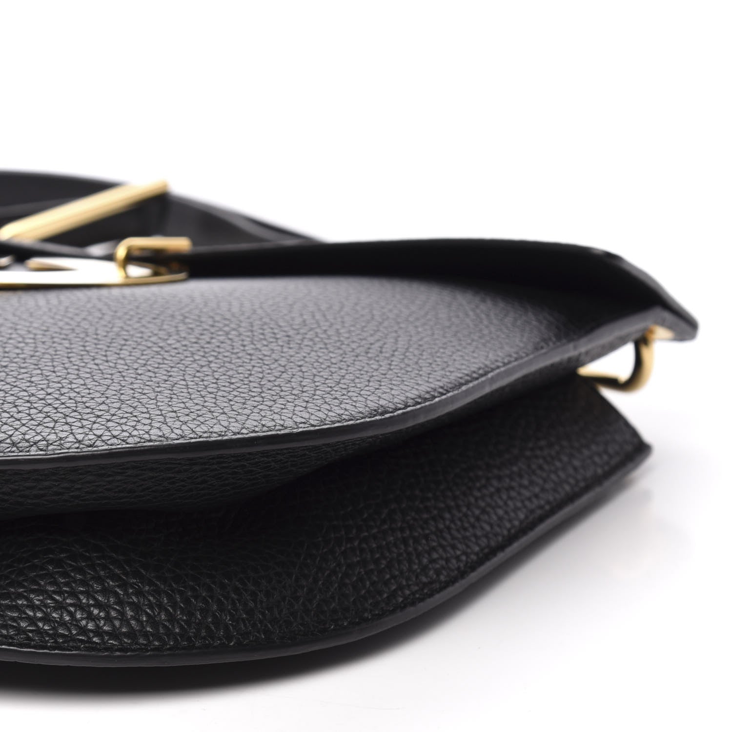 Tom Ford Grained Calfskin Ariel Shoulder Bag Black 7 of 9