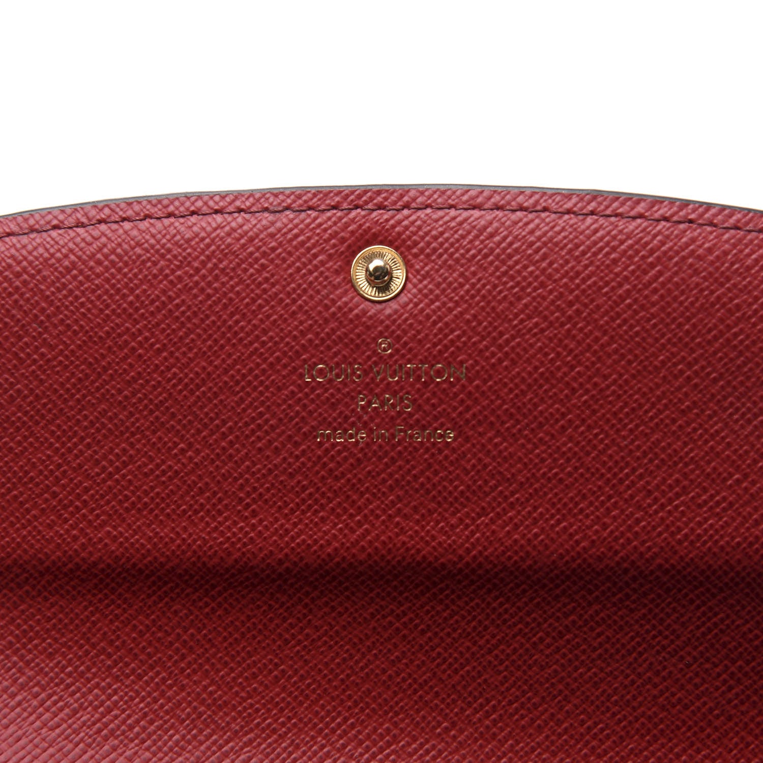 Louis Vuitton Damier Ebene Emilie Wallet Fuchsia 5 of 11