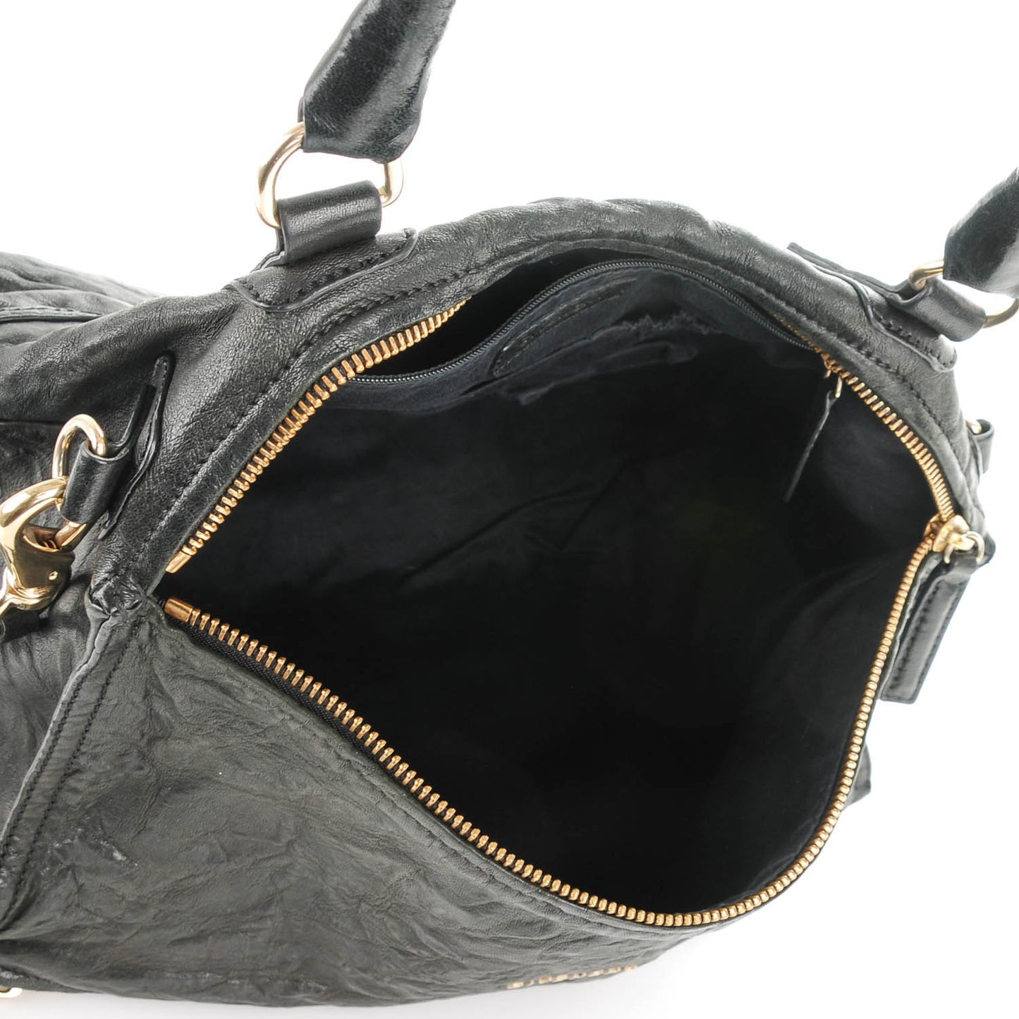 Tumbled Sheepskin Large Pandora Black