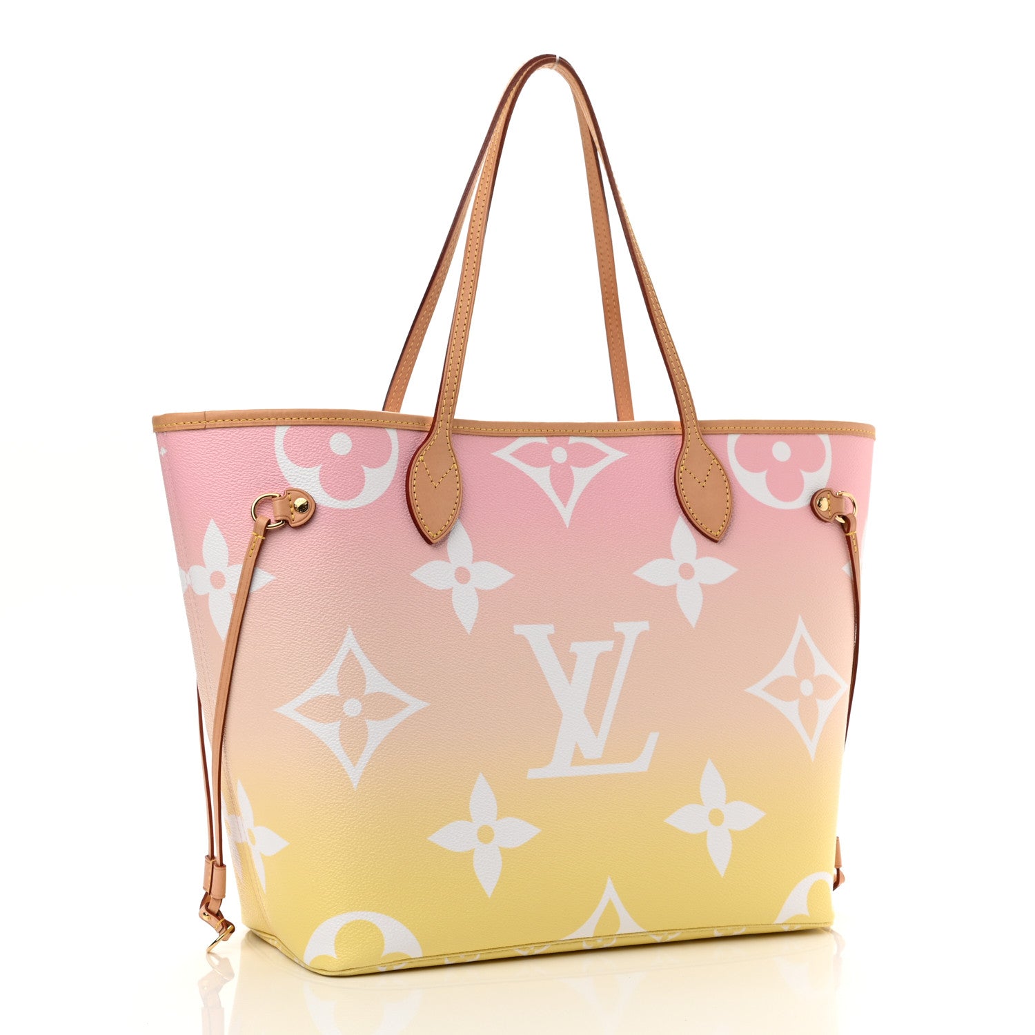 Louis Vuitton Monogram Giant By The Pool Neverfull MM Light Pink 3 of 9