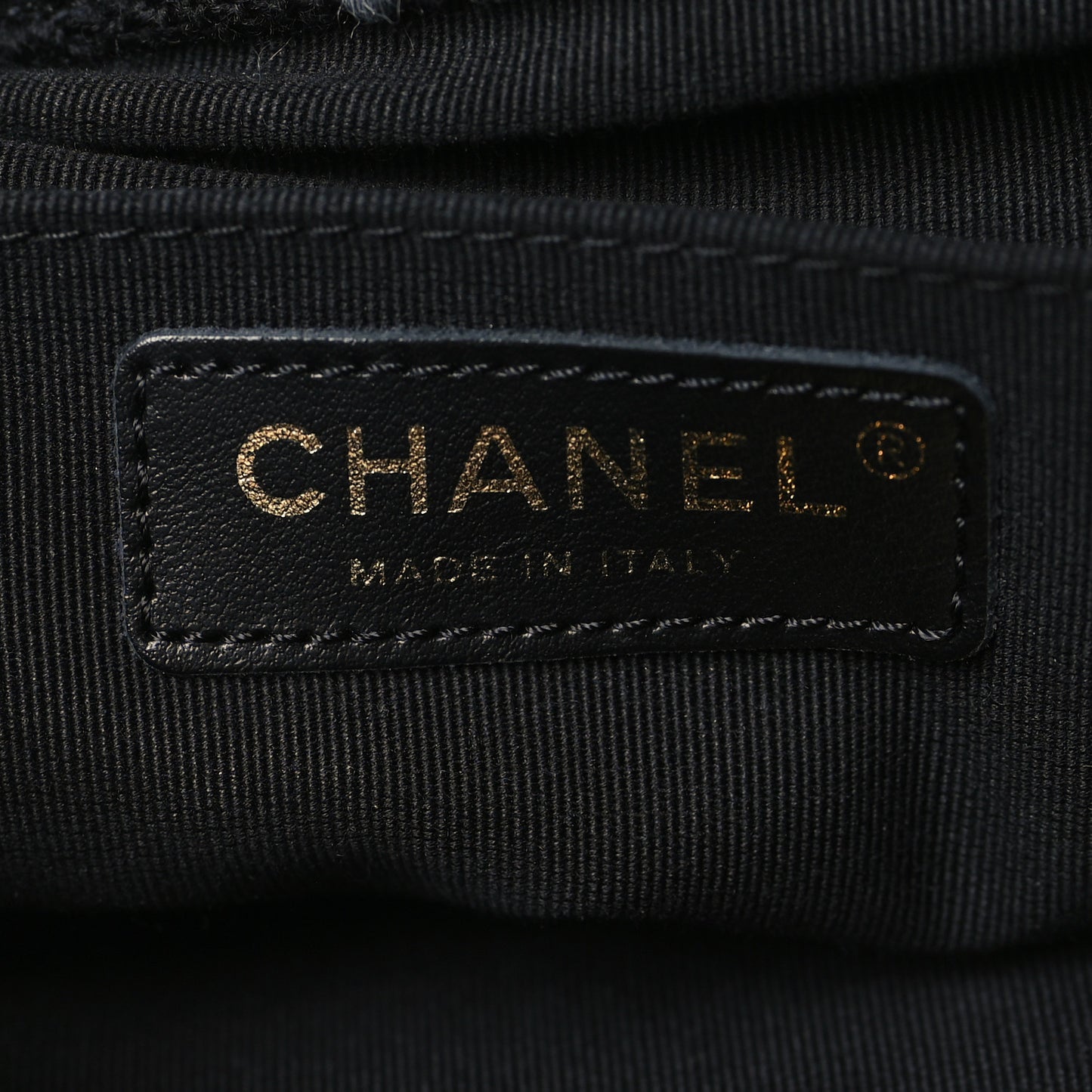 Wool Tweed Elegant Backpack Black Grey