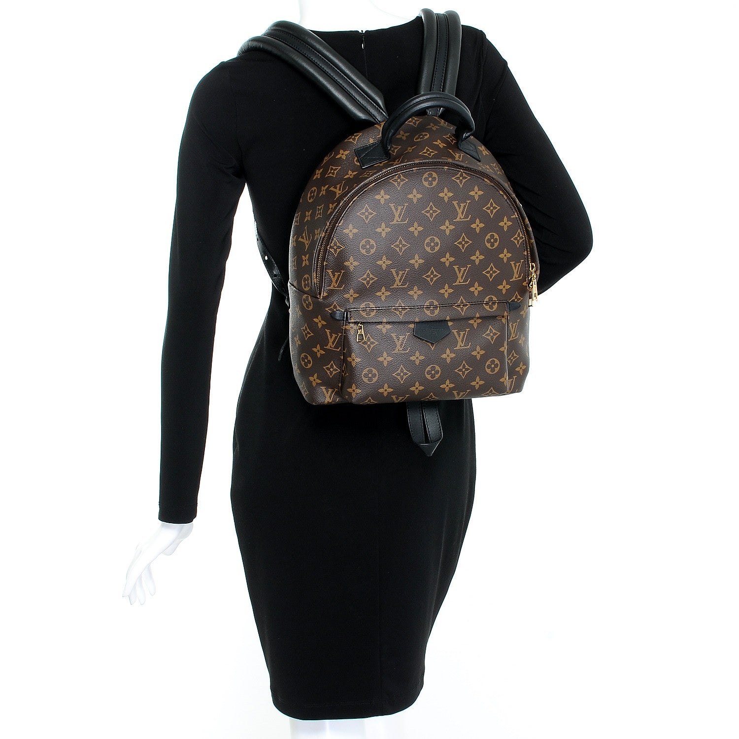 Louis Vuitton Monogram Palm Springs Backpack MM 2 of 8