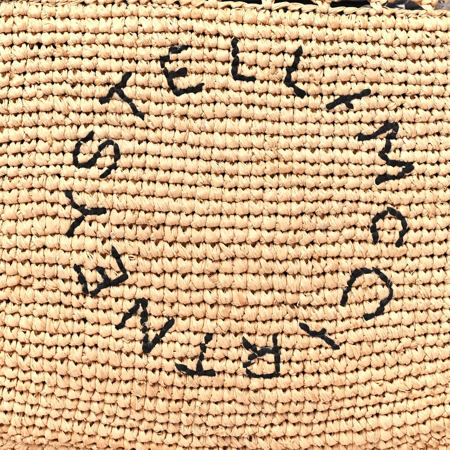 Stella McCartney Raffia Crochet Tote Bag Beige 7 of 11