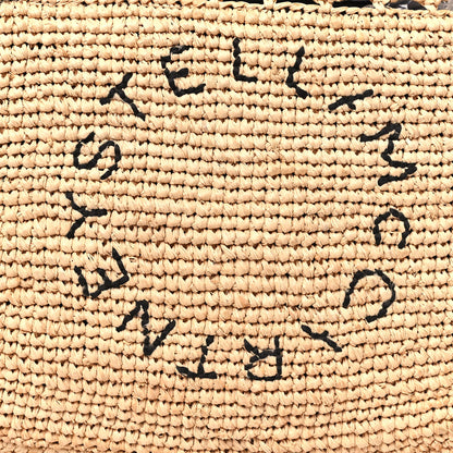Stella McCartney Raffia Crochet Tote Bag Beige 7 of 11