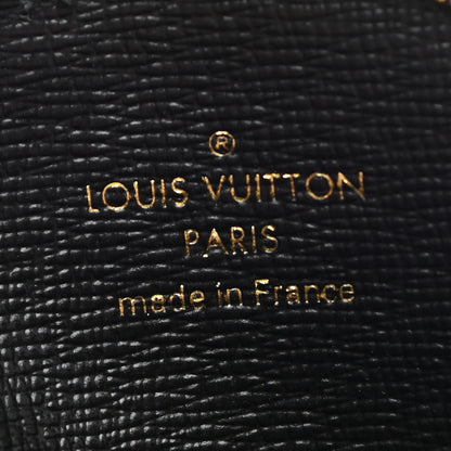 Louis Vuitton Monogram Giant Crafty Round Coin Purse Creme Rouge 6 of 7