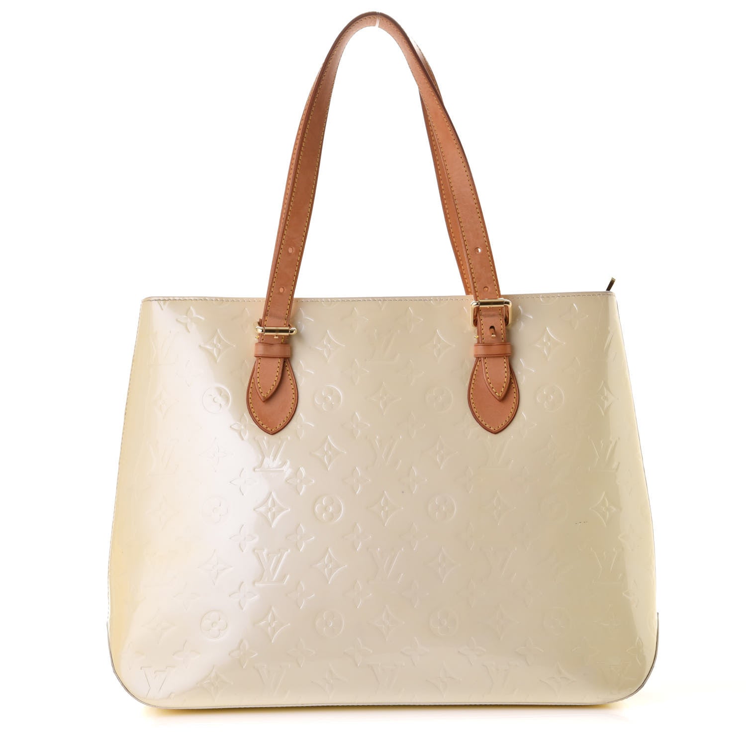 Louis Vuitton Vernis Brentwood Perle 2 of 16