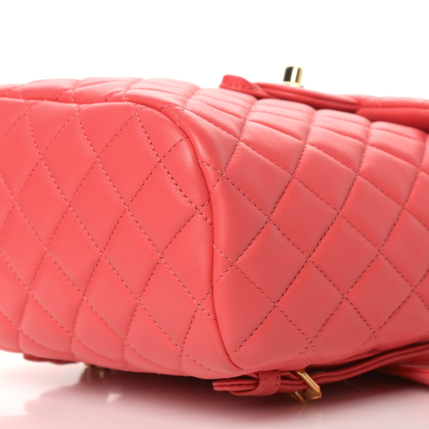 Lambskin Quilted Mini Urban Spirit Backpack Pink