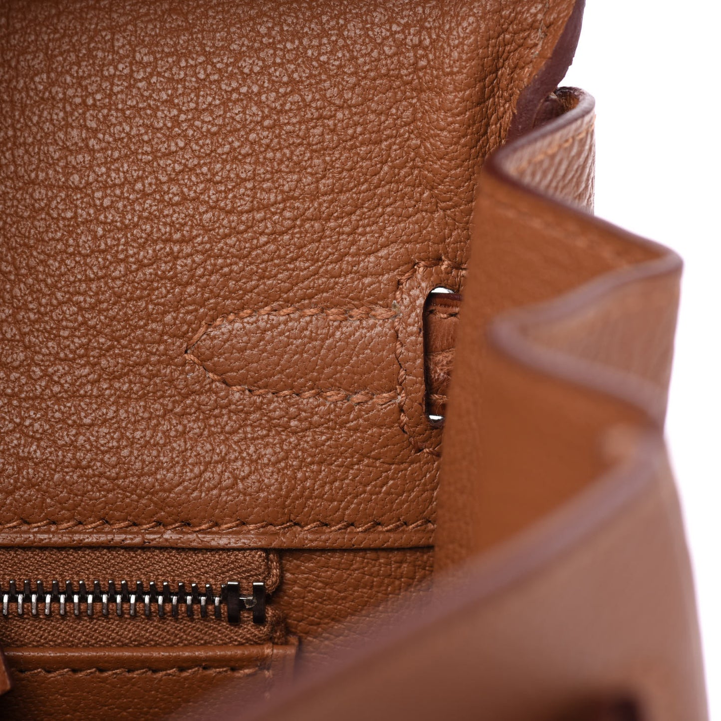 Togo Matte Alligator Birkin Touch 25 Gold