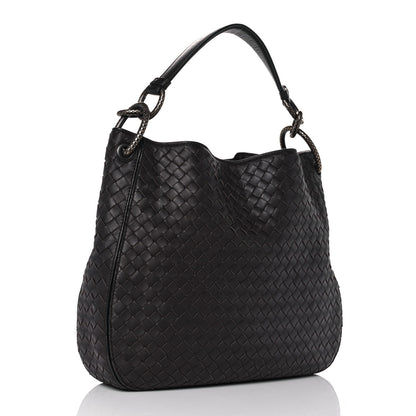 Bottega Veneta Nappa Intrecciato Small Loop Ebano 3 of 9