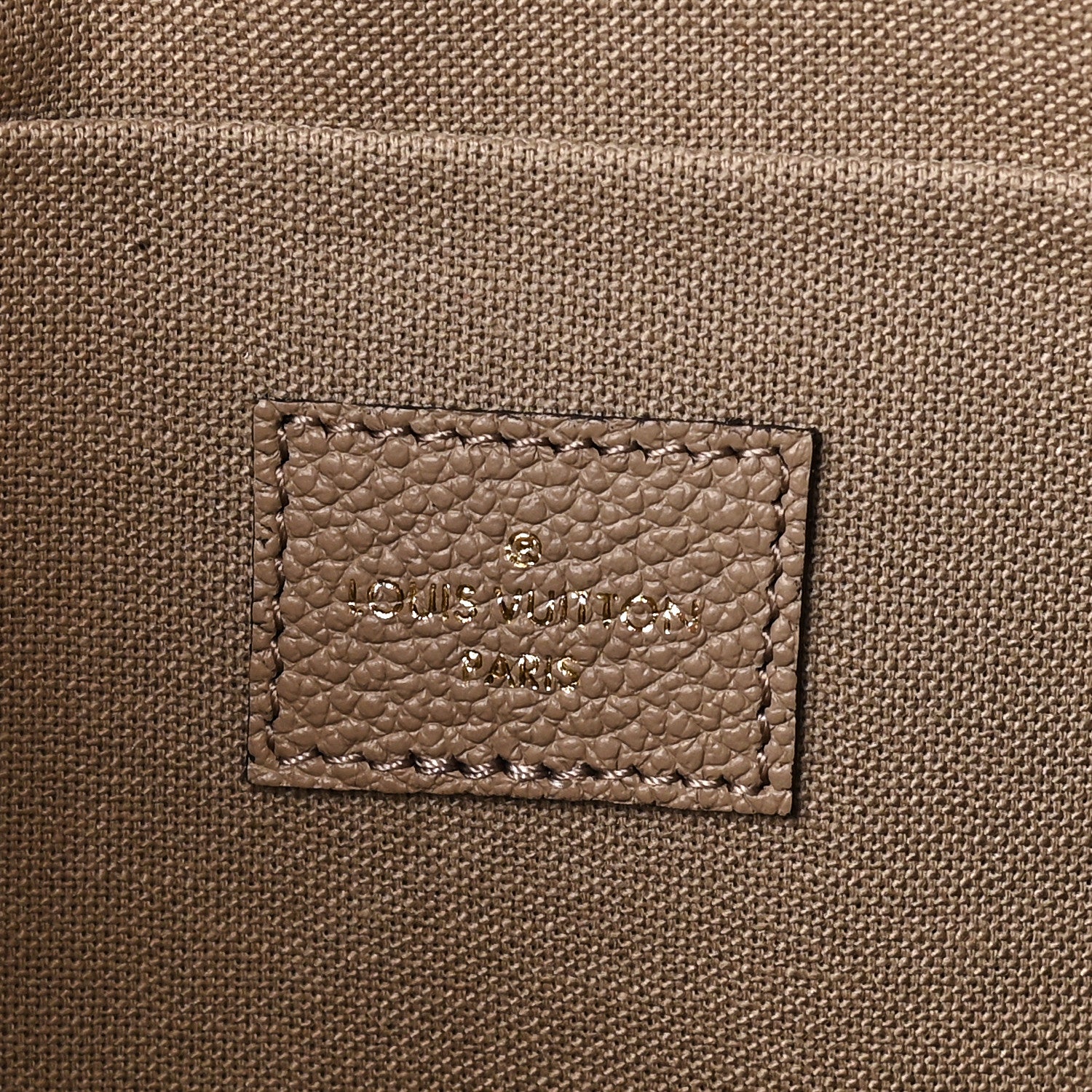 Louis Vuitton Empreinte Pochette Felicie Chain Wallet Tourterelle 6 of 8