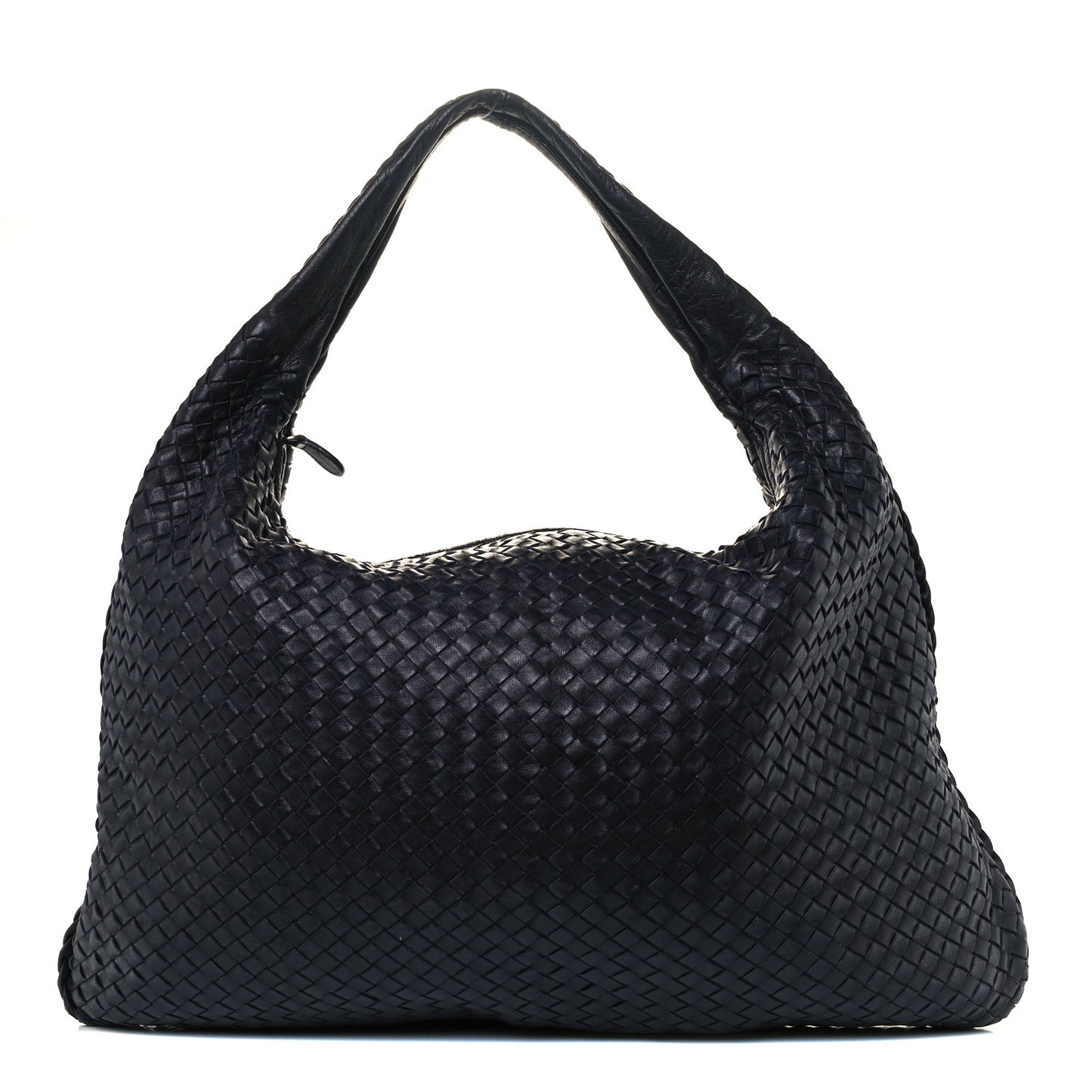 Nappa Intrecciato Maxi Veneta Hobo Black