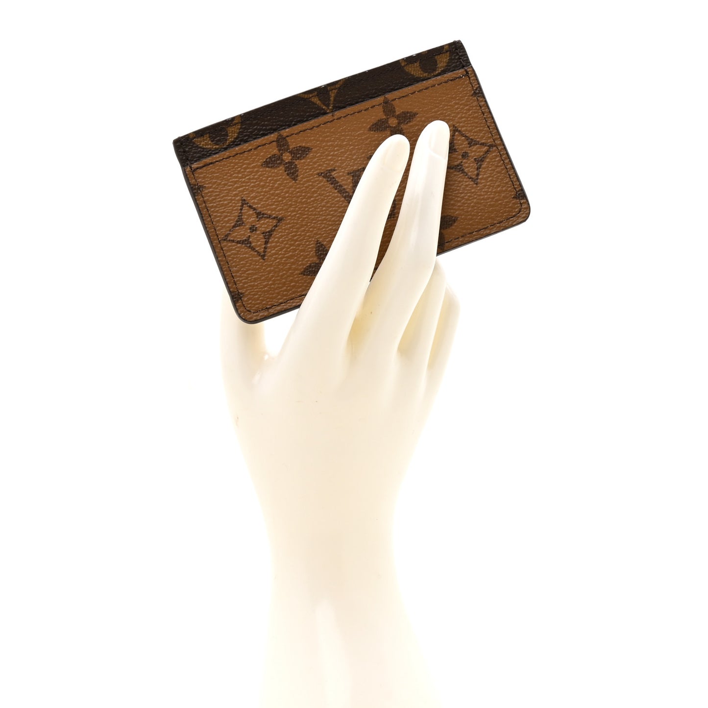 Reverse Monogram Card Holder