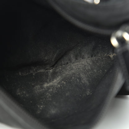 Prada Nylon Small Flat Messenger Bag Black 13 of 13