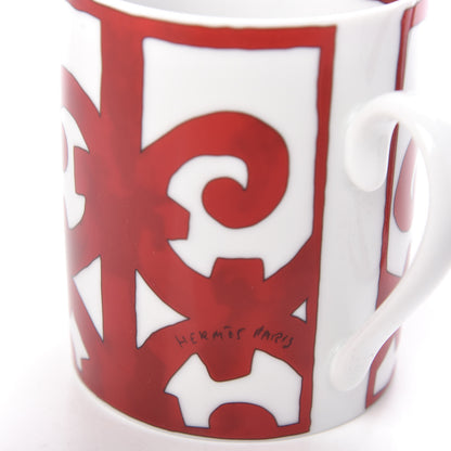 Hermes Porcelain Balcon du Guadalquivir Mug Set of 2 8 of 9