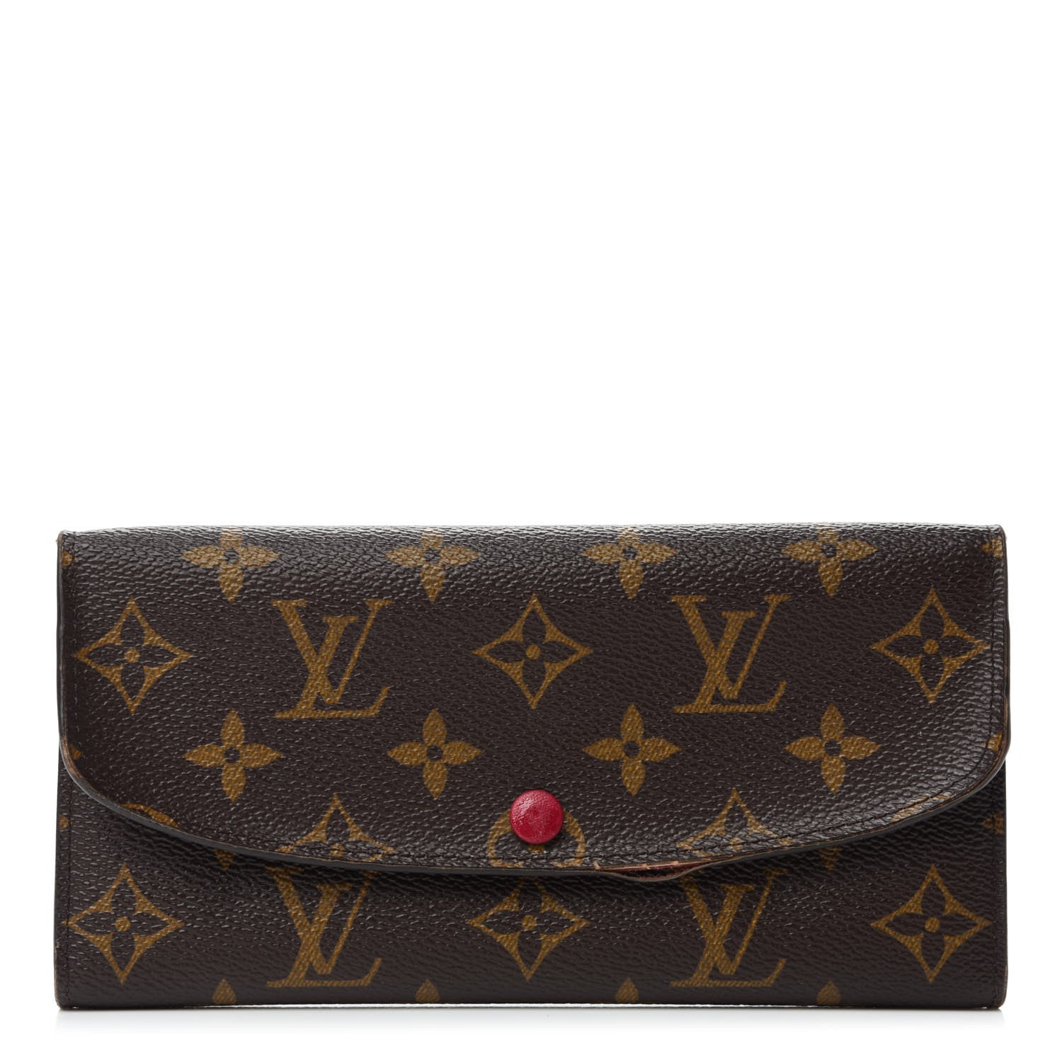 Louis Vuitton Monogram Emilie Wallet Fuchsia 1 of 13