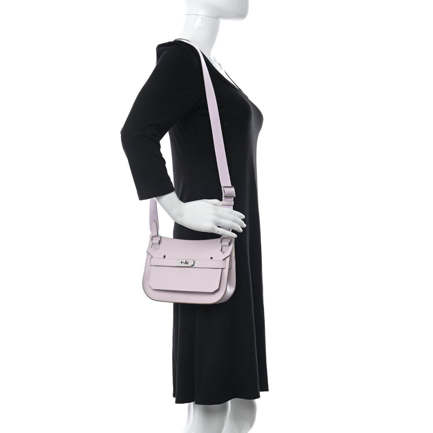 Hermes Evercolor Verso Mini Jypsiere Mauve Pale Machete 2 of 11