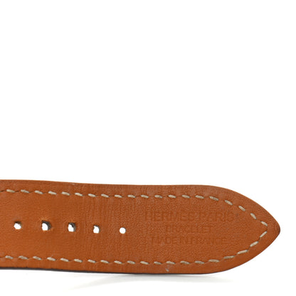 Hermes Swift 38mm Apple Watch Double Tour Band Etoupe 3 of 11
