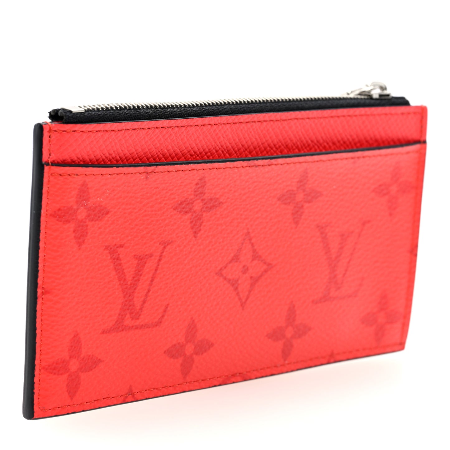 Taigarama Coin Card Holder Fire Red
