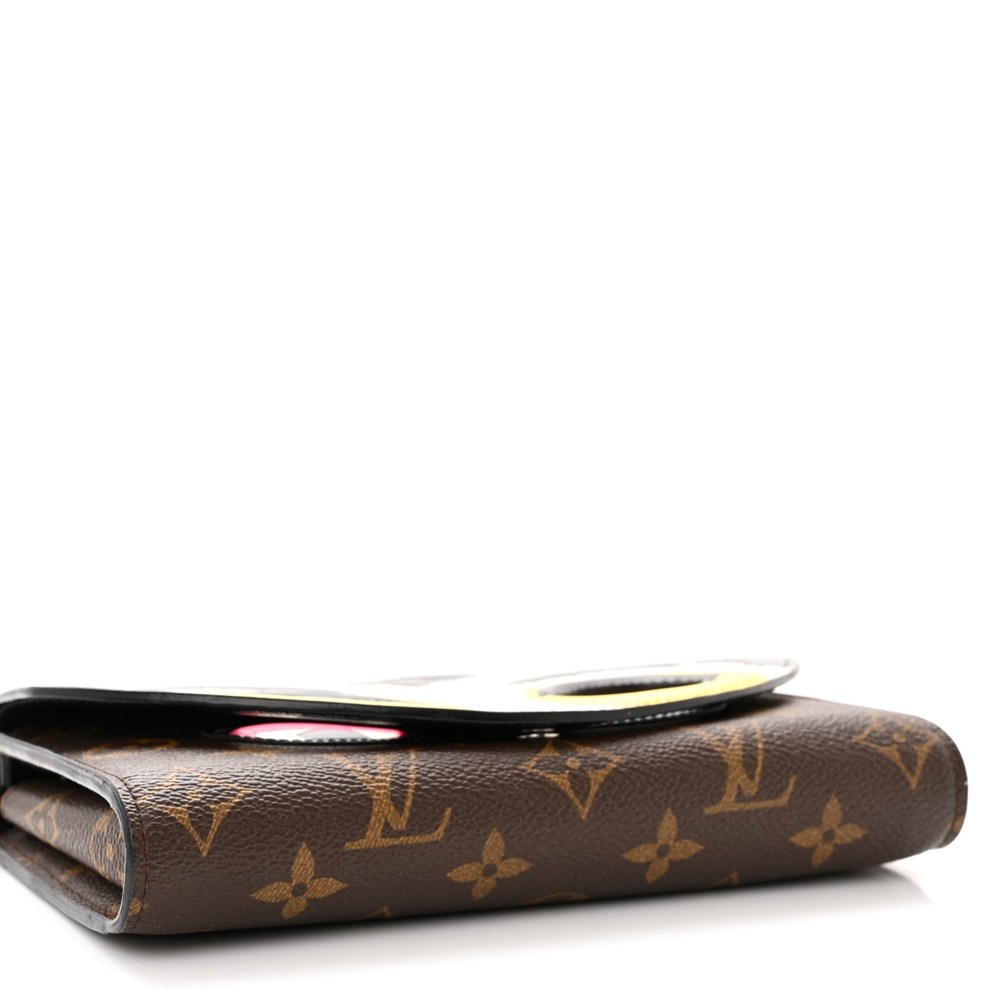 Monogram Kabuki Chain Wallet Black